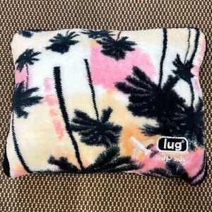 LUG NAP SAC TRAVEL PILLOW AND BLANKET PALM SUNSET